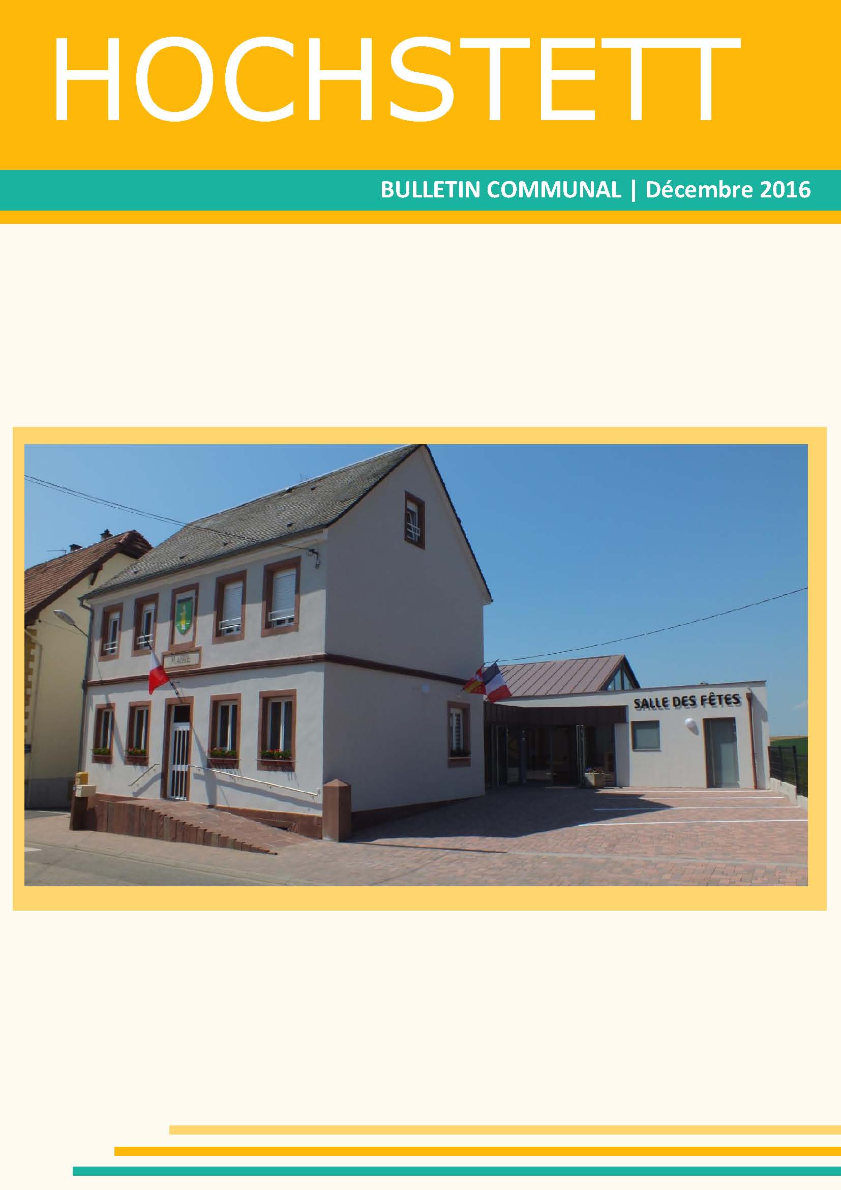 bulletin annuel 2016 de hochstett