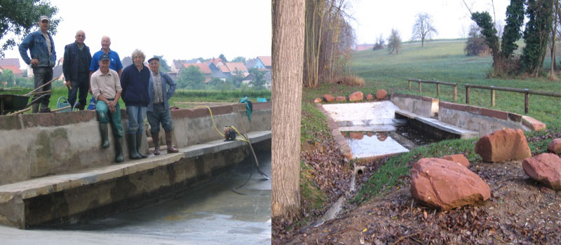 réhabiltation du lavoir